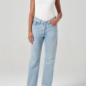 Agolde v cut jeans